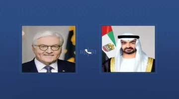 الرئيس الألماني يتصل برئيس الإمارات ويؤكد تضامن بلاده مع الدولة